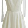 Patchwork Mini Dress Women Slim Fit Square Collar Sleeveless Backless Casual Skirt for Summer Party Outfits