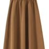 Vertical Flute Strapless Dress Women Solid Color Bareback Strap Party Skirt for Summer Night Out Club Outfits