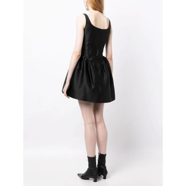 51ueZddN6JL.jpg Women’s Square Collar Diamond Dress - Sleeveless Summer Cocktail Party Outfit