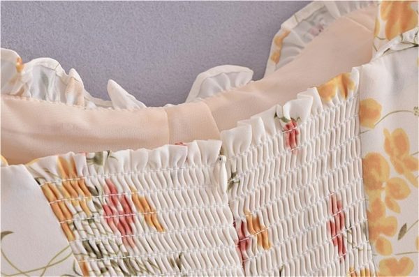 618T78nDg0L.jpg Boho Vintage Summer Dress Women Ruffles Trimmed Lace Up Sleeveless Floral Mini Beach Dress Casual Vacation Outfit