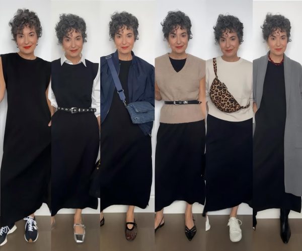 61UAMnvXdWL.jpg 2025 Women Summer Round Neck Casual Loose Split Wrinkle-Free Long Maxi Vacation Dress with Pockets (XS-3XL)