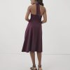Organic Cotton Women's Fit & Flare Halter Dress