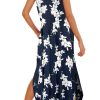 61g3fIe4wDL.jpg Women's Casual Summer Sleeveless Dress Loose Split Maxi Dresses with Pockets