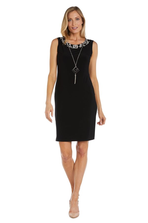 61zNU-5cAVL.jpg Womens Plus Printed Mesh Two Piece Dress