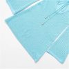 Vacation Style Hollow Out Dress Women V Neck Solid Color Long Sleeve Maxi Skirt Beach Wedding Party