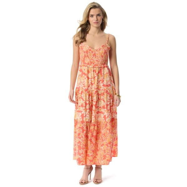 Women's Bronte Sweetheart Neck Empire Waist 3-Tiered Maxi Dress Standard