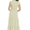 71FFxpZLnjL.jpg Women's Smocked Waist Boho Flattering Ruffle Maxi