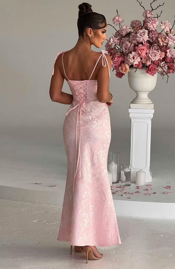 71FnwxaWF5L.jpg Spaghetti Straps Tulle Prom Dress 2025 Corset Mermaid Midi Cocktail Pary Dress