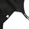 Womens Pure Linen Summer V Neck Midi Spaghetti Strap Slip Dress with Pockets