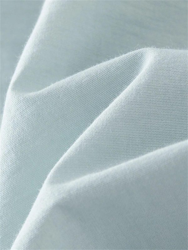 Women’S Cotton Square Neck Sundress - High Waist Casual Summer Office Wear