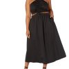 71RtzCKgV5L.jpg Women's Brinda Cotton Cut Out Halter Maxi Dress