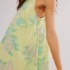 71jGwT3rZRL.jpg Floral Sleeveless Backless Mini Dress for Women Summer Loose Swing Flowy Sundress with Pockets