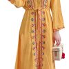 Summer Scoop Neckline Long Sleeves Bow Blet Vacation Travel Hooded Maxi Dress
