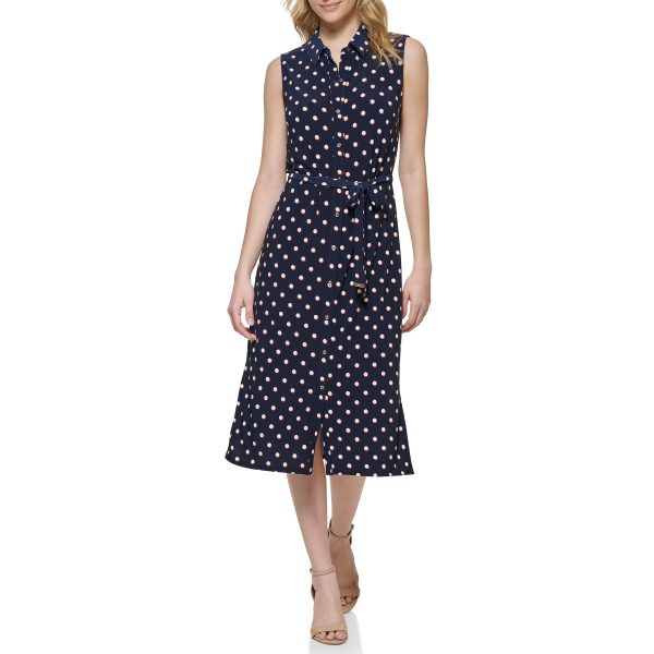 71vdzd5OdL.jpg Women's Collared Button Up Midi Dress