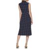 71xVKhA2azL.jpg Women's Collared Button Up Midi Dress