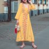 Summer Scoop Neckline Long Sleeves Bow Blet Vacation Travel Hooded Maxi Dress