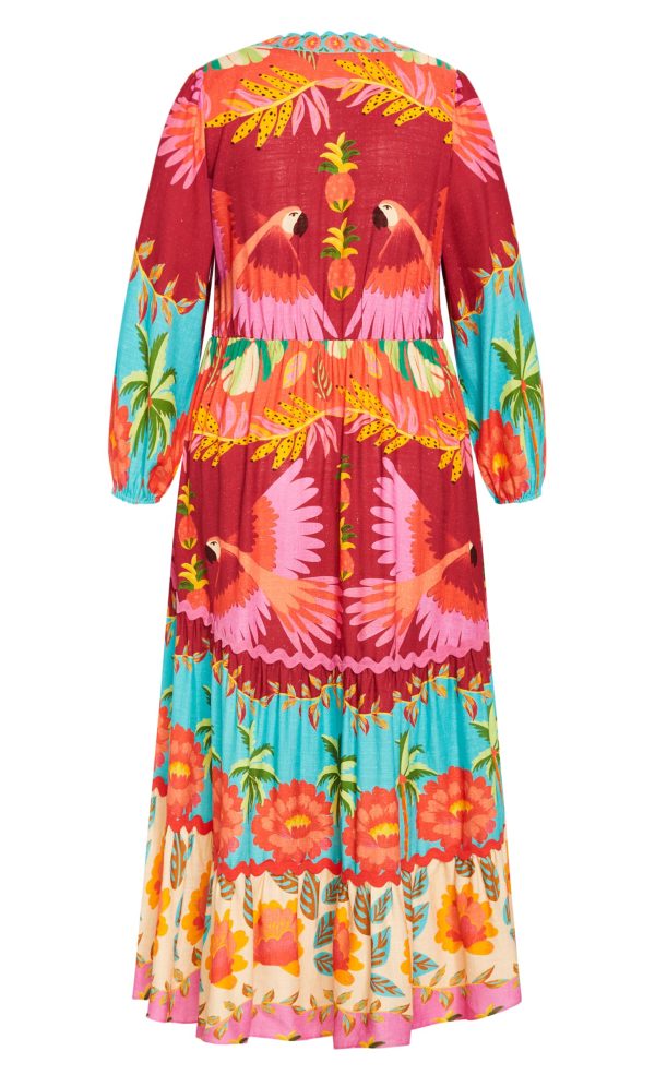 Women's Plus Size Copacabana Placement Dress