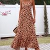 81JPPXCmwzL.jpg Casual Women's Summer Dresses 2025 Sundress Sleeveless Floral Boho Long Dresses Beach Vacation Clothes