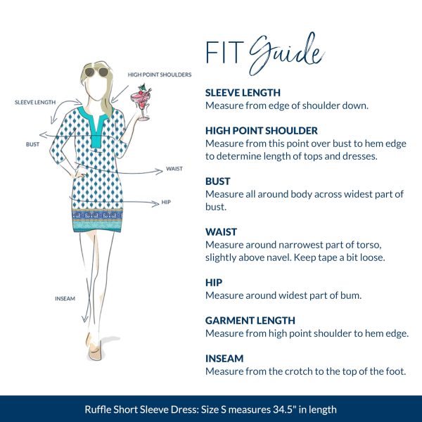 81W7EoRnCuL.jpg Ruffle Short Sleeve Dress - 50+ UPF Sun Protection Resort Wear, Casual Sun Dress