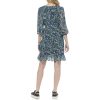 81bHIJfqSJL.jpg Paris Essential Floral Print Women’s Dresses with ¾ Sleeves