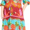 Women's Plus Size Copacabana Placement Dress