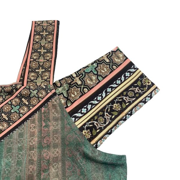 81hVuwtMVIL.jpg Summer Dresses for Women 2025 Cold Shoulder V Neck Vintage Print A-Line Dress Beach Vacation Boho Mini Sundress