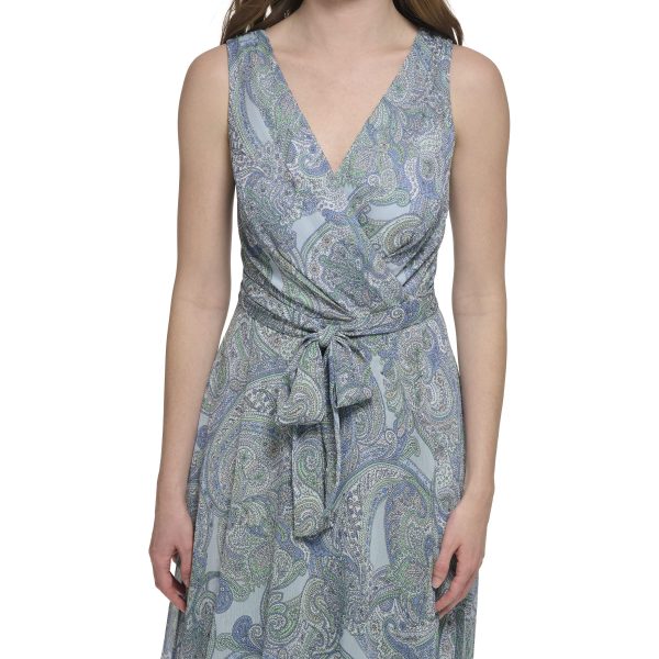 91HmjmOXZL.jpg Women's Sleeveless Midi Faux Wrap Chiffon