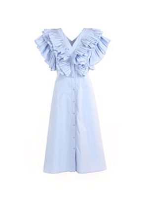21K3-Rr7giL.jpg Periwinkle Ruffle Midi Dress