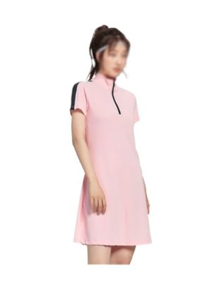 Tennis Dress Women Tennis Suit Women's Sports Fitness Clothes Skirt Multifunctional Tennis Clothes Elastic Slim(Large)