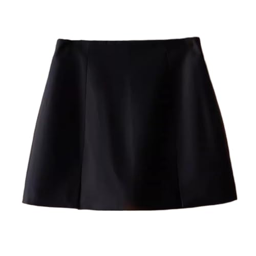 Gray Skirt Womens Slim Waist Short Summer Casual -Cover Shorts Suit Pants