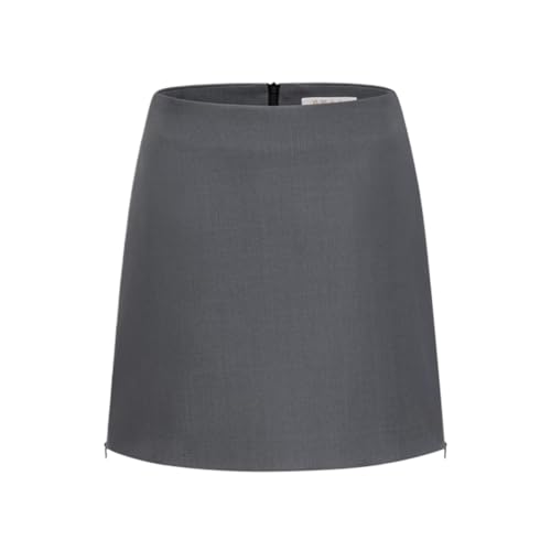 Korean Style Gray Casual Skirt Short Womens Summer Waist Pants