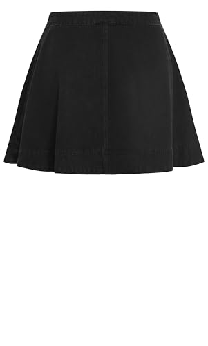 Women's Plus Size Skirt - Flare Denim