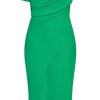 311iCKfg5yL.jpg Women's Plus Size Dress - Sassy Off Shoulder