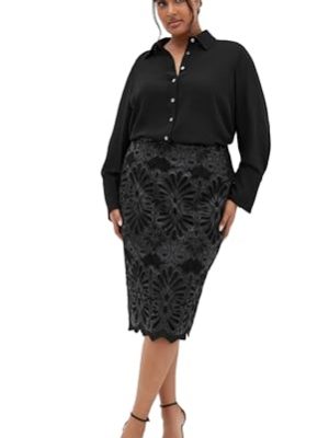 Women's Plus Size Skirt - Marloes Road