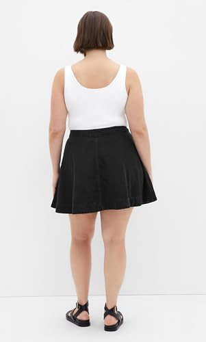 Women's Plus Size Skirt - Flare Denim