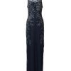 Women's Beaded Column Long Dress
