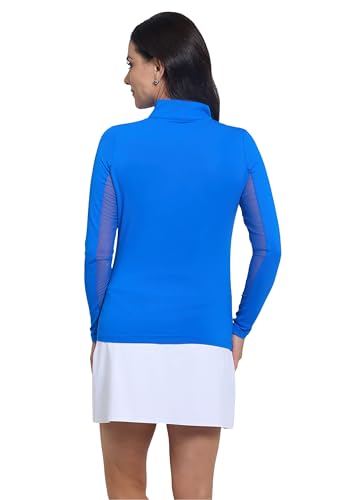 Solid Long Sleeve Mock Neck Lime Top