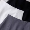 Gray Skirt Womens Slim Waist Short Summer Casual -Cover Shorts Suit Pants
