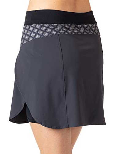 31H43Gyu6DL.jpg Vista Skort, Women's Cycling Skirt with Attached Internal Padded Liner Short, 16.5 Inch Inseam