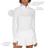 31HXOPiAtAL.jpg UPF 50+ Women's Arabella Quarter-Zip - Sun Protective