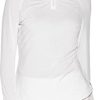 31HcFsVcWeL.jpg UPF 50+ Women's Arabella Quarter-Zip - Sun Protective