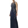 Women's Beaded Column Long Dress