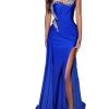 31K72UoWI9L.jpg Strapless Beaded Mermaid Prom Dresses 2024 Long Satin Sweetheart Formal Evening Party Bridesmaid Gowns for Wedding with Slit