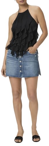 Women's Jessie Skirt Button Front Raw