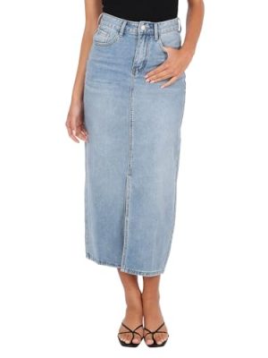 Women's Dana Denim Midi Skirt