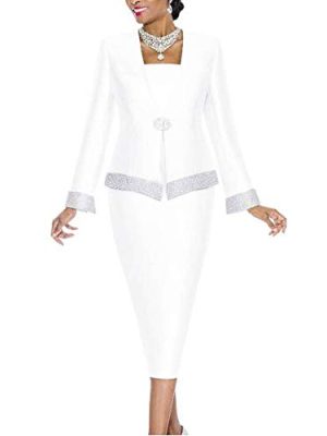 31RceeZgQ1L.jpg Women's Church Suit Dress for Ladies - Mother's Day, Wedding, Party & Formal Occasions