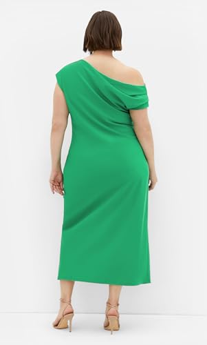 31TltNolKVL.jpg Women's Plus Size Dress - Sassy Off Shoulder