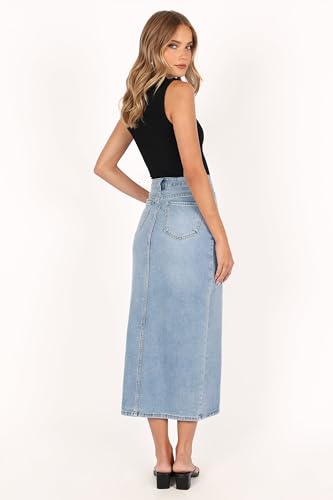31V3AIE0i5L.jpg Women's Dana Denim Midi Skirt