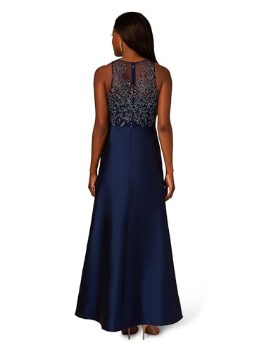 31ZXPuWS7YL.jpg Women's Bead Combo Taffeta Long Dress