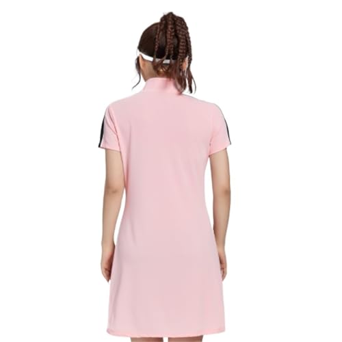 Tennis Dress Women Tennis Suit Women's Sports Fitness Clothes Skirt Multifunctional Tennis Clothes Elastic Slim(Large)